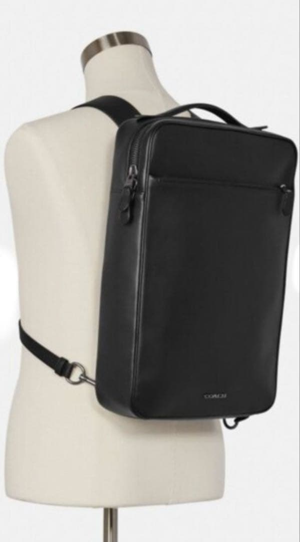 COACH グラハム コンバーチブル バックパック　ブラック　新品・未使用