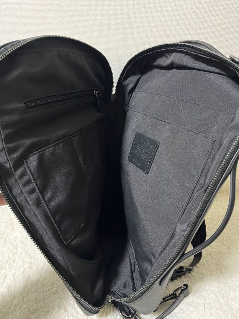 COACH グラハム コンバーチブル バックパック　ブラック　新品・未使用