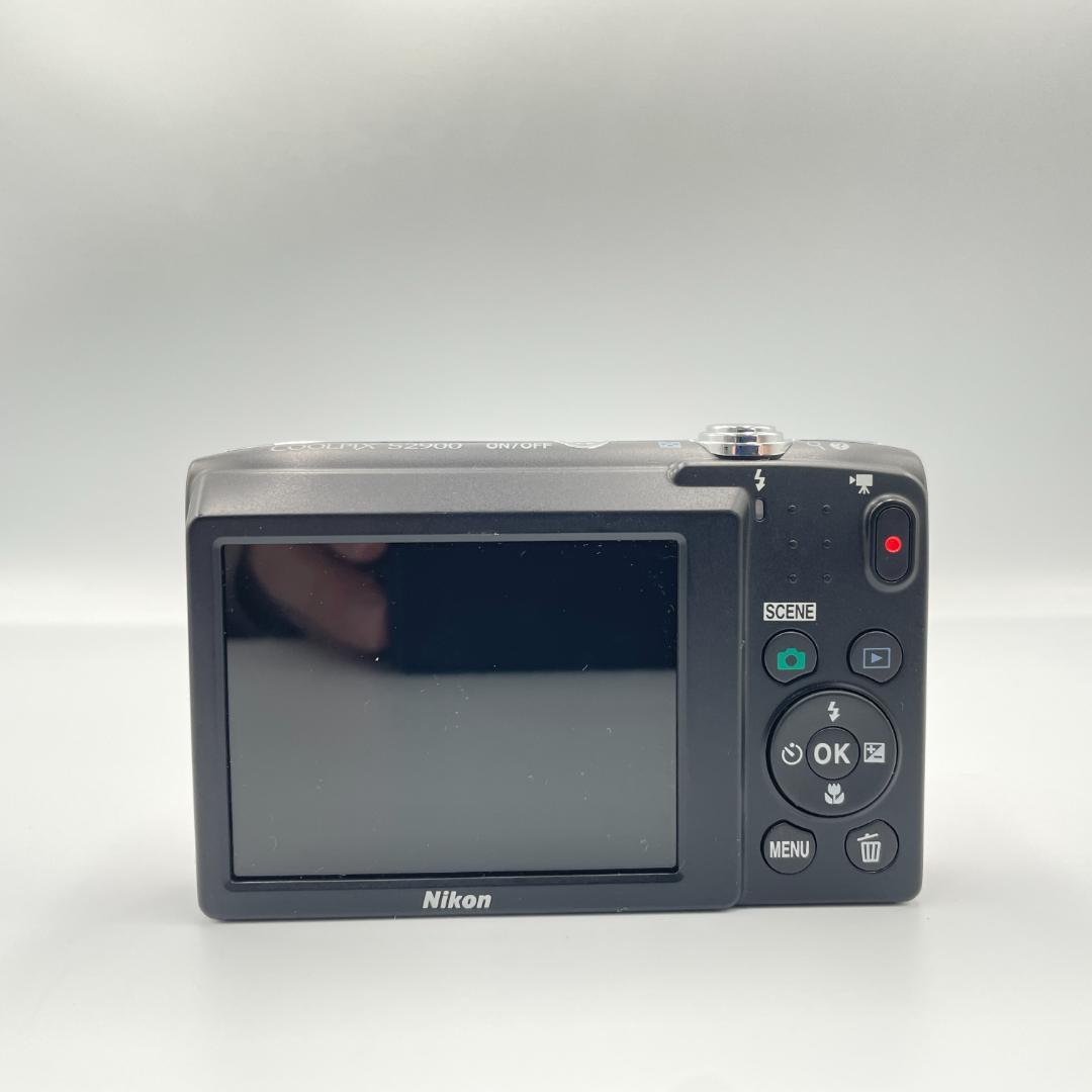 【動作品・転送特典無料あり】Nikon coolpix S2900 RED