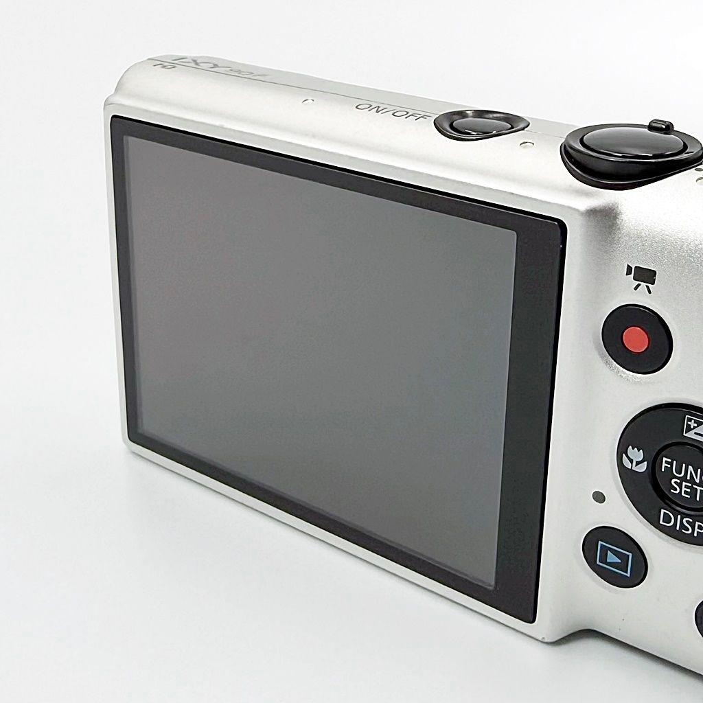 キヤノン CANON IXY 90F シルバー コンデジ カメラ 中古