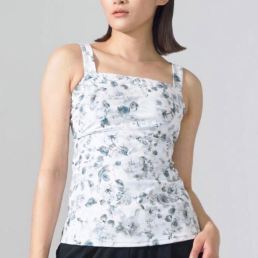 チャコット カップ付き タンクトップ S ヨガウェア ブラトップ ホットヨガ