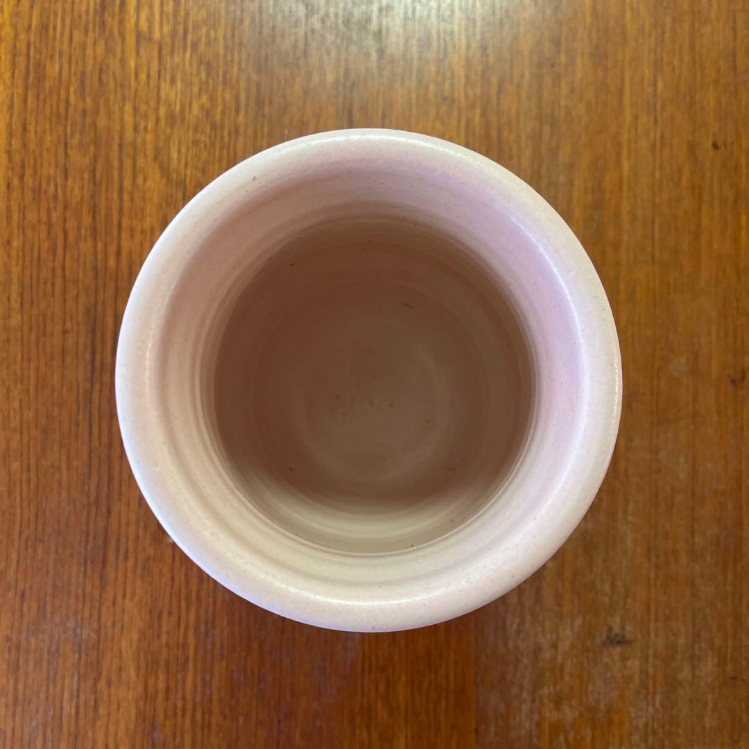dina no 陶器　ピンク花器