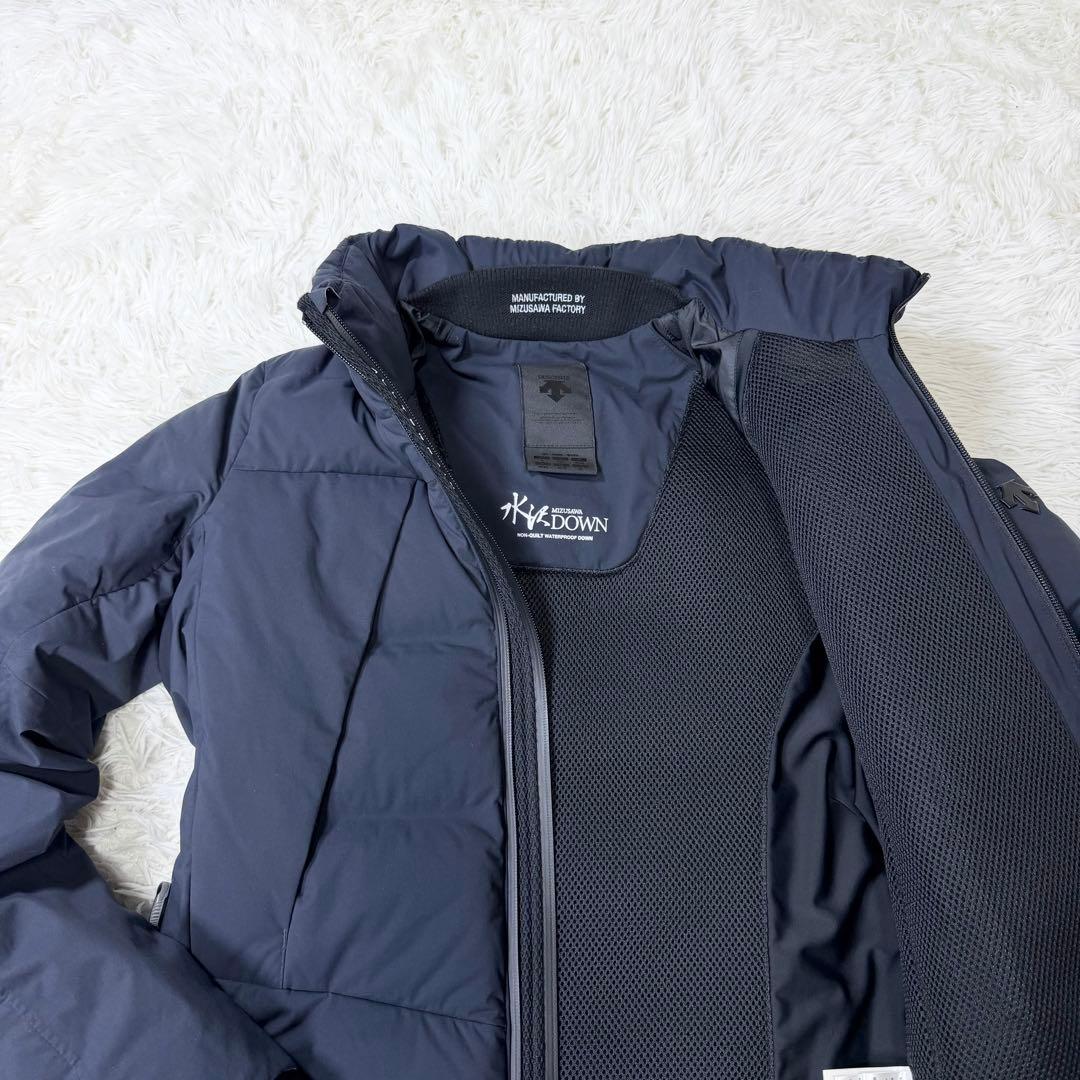 【美品】水沢ダウン　オルテライン　レジリエント　ジャケット　ネイビー　定価12万