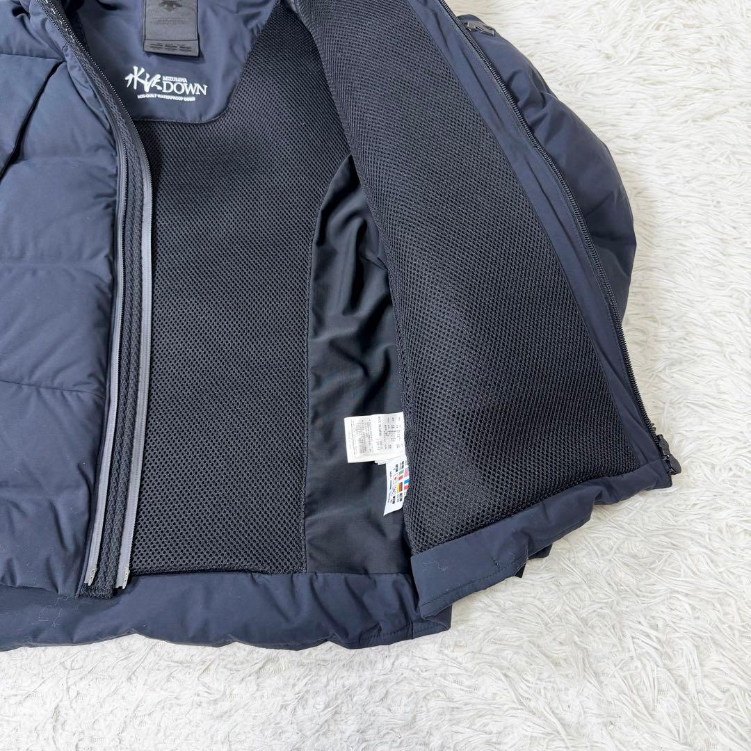 【美品】水沢ダウン　オルテライン　レジリエント　ジャケット　ネイビー　定価12万
