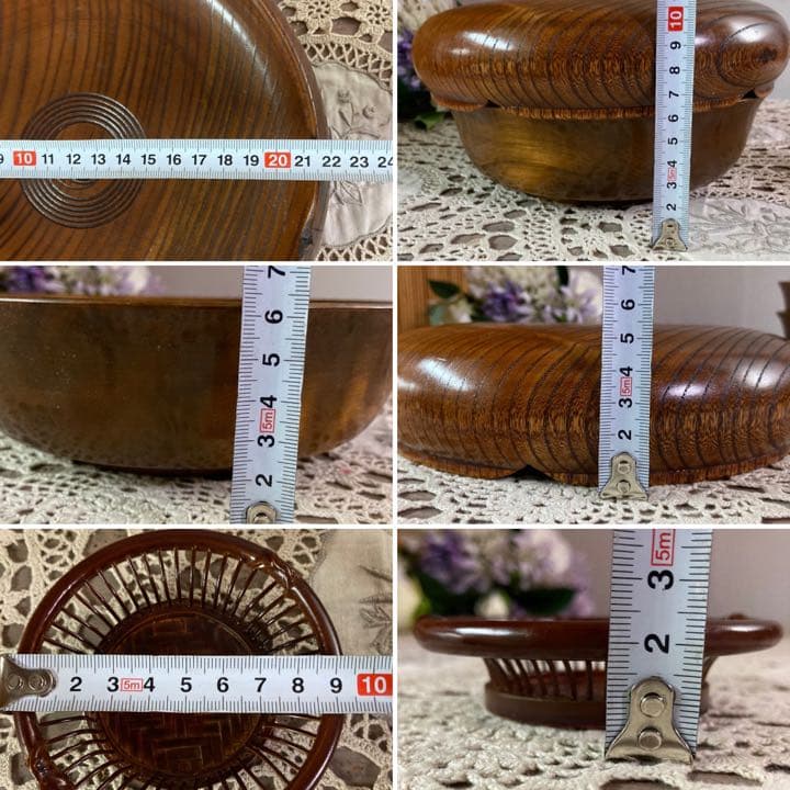 未使用 茶びつ 茶托 セット 重枝梅睦 定価48000円