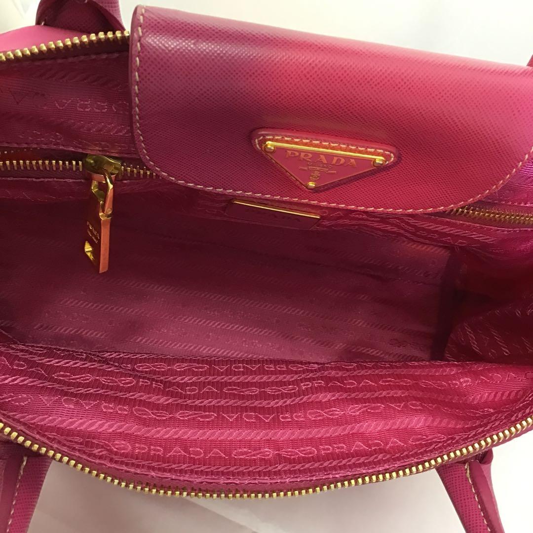❣️プラダ❣️2wayショルダーバッグ　ナイロンサフィアーノ　BN2106 ピンク