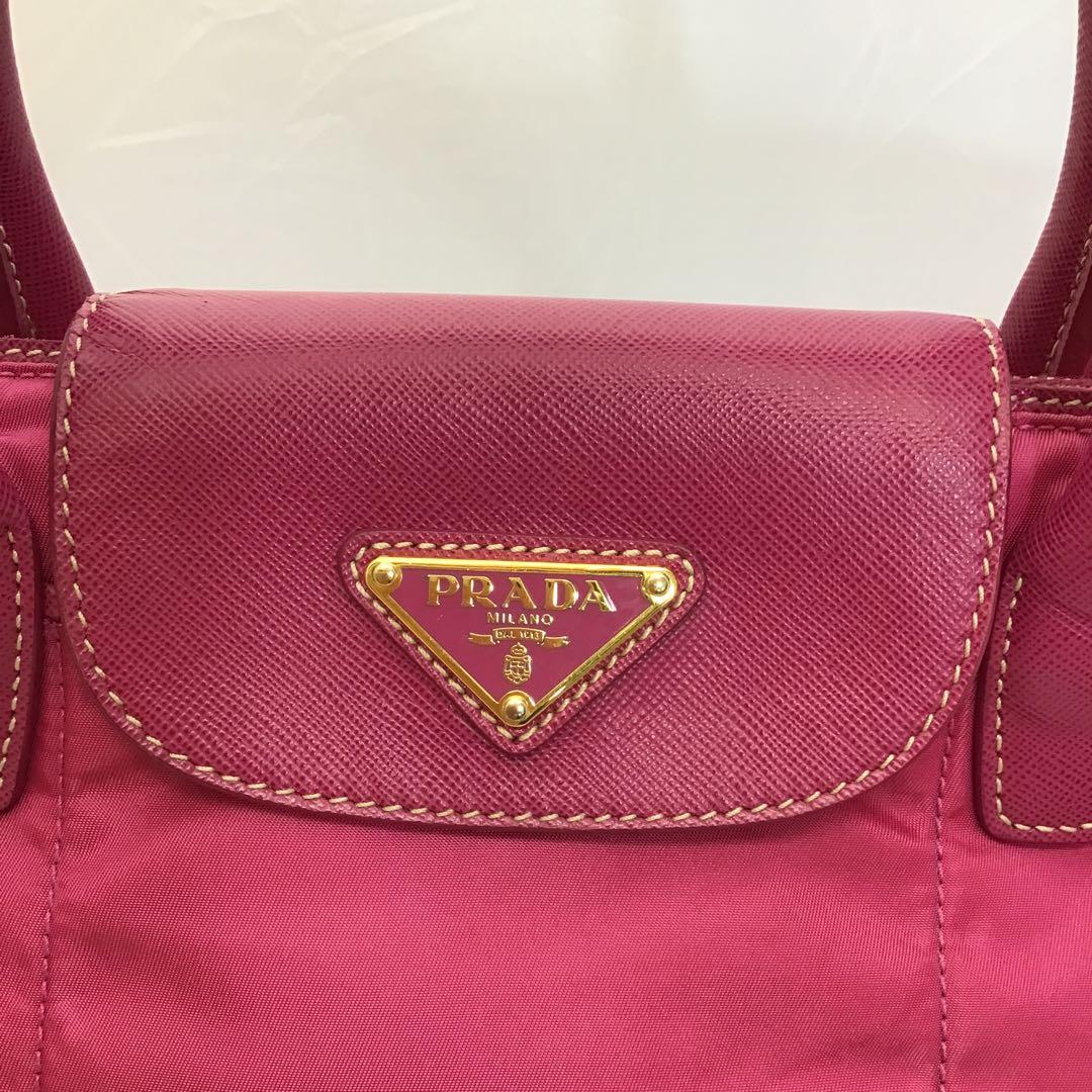 ❣️プラダ❣️2wayショルダーバッグ　ナイロンサフィアーノ　BN2106 ピンク