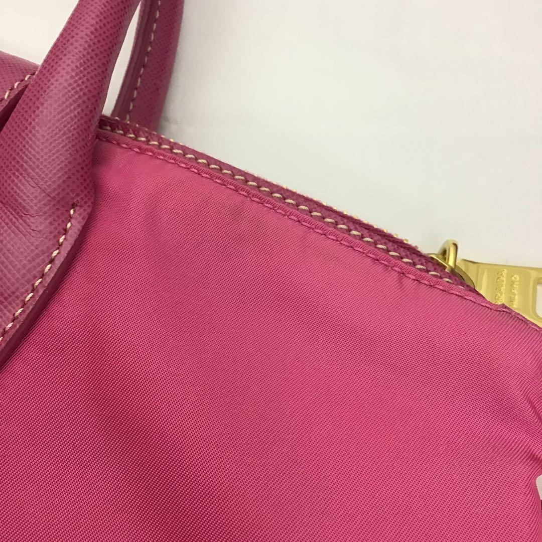 ❣️プラダ❣️2wayショルダーバッグ　ナイロンサフィアーノ　BN2106 ピンク