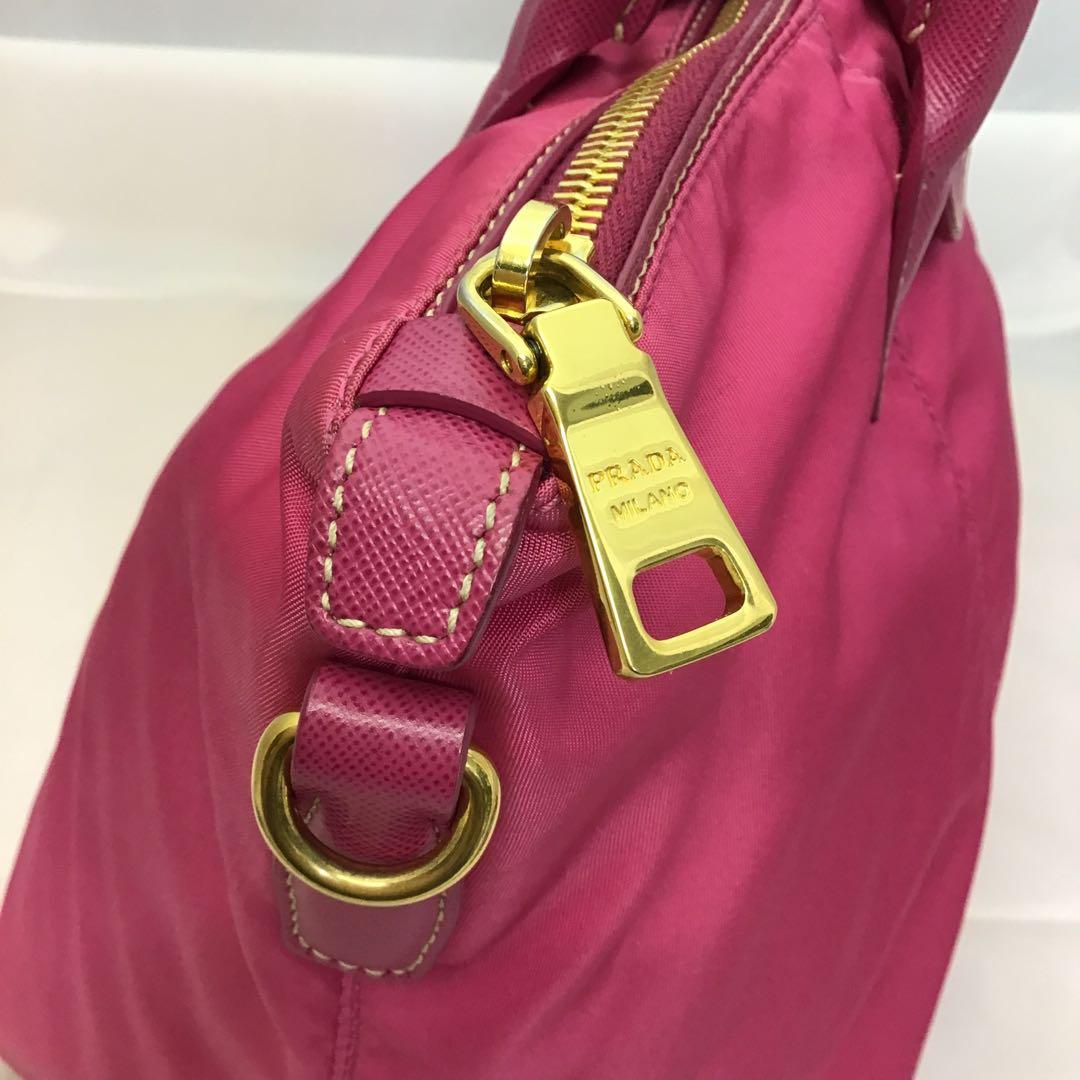 ❣️プラダ❣️2wayショルダーバッグ　ナイロンサフィアーノ　BN2106 ピンク