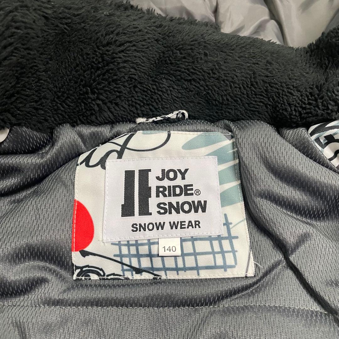 JOY RIDE キッズ スキー スノボ ウェア 140cm 白 黒