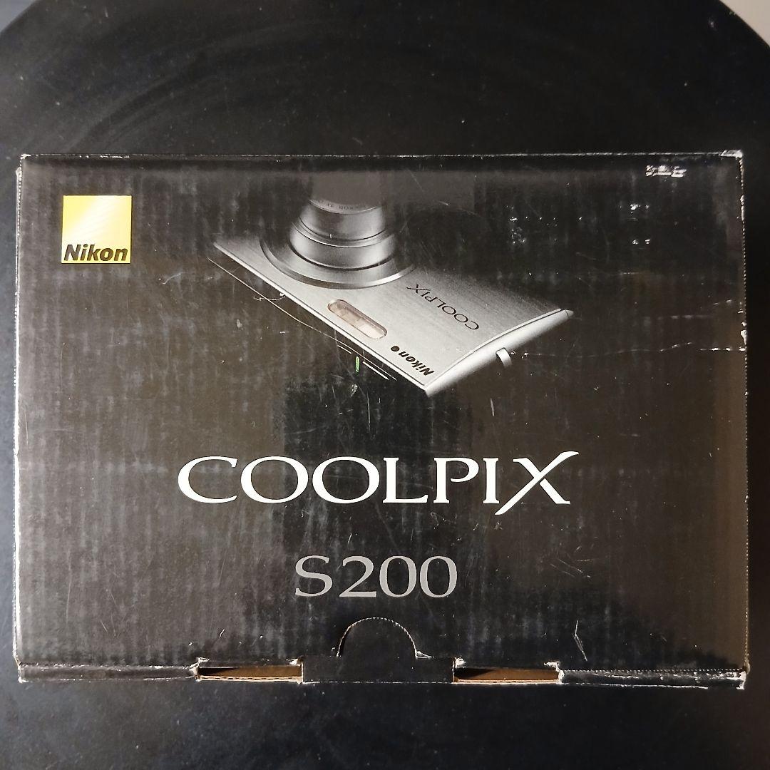 【動作確認済】デジカメ NIKON COOLPIX S200