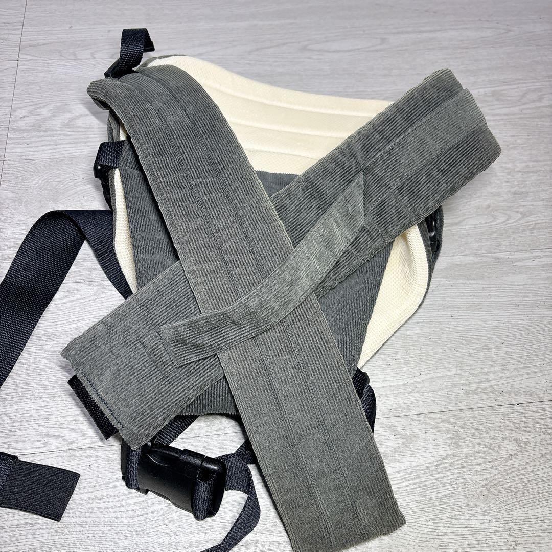 極美品 キューズベリー ゼロ 新生児用抱っこ紐 グリーン 送料無料