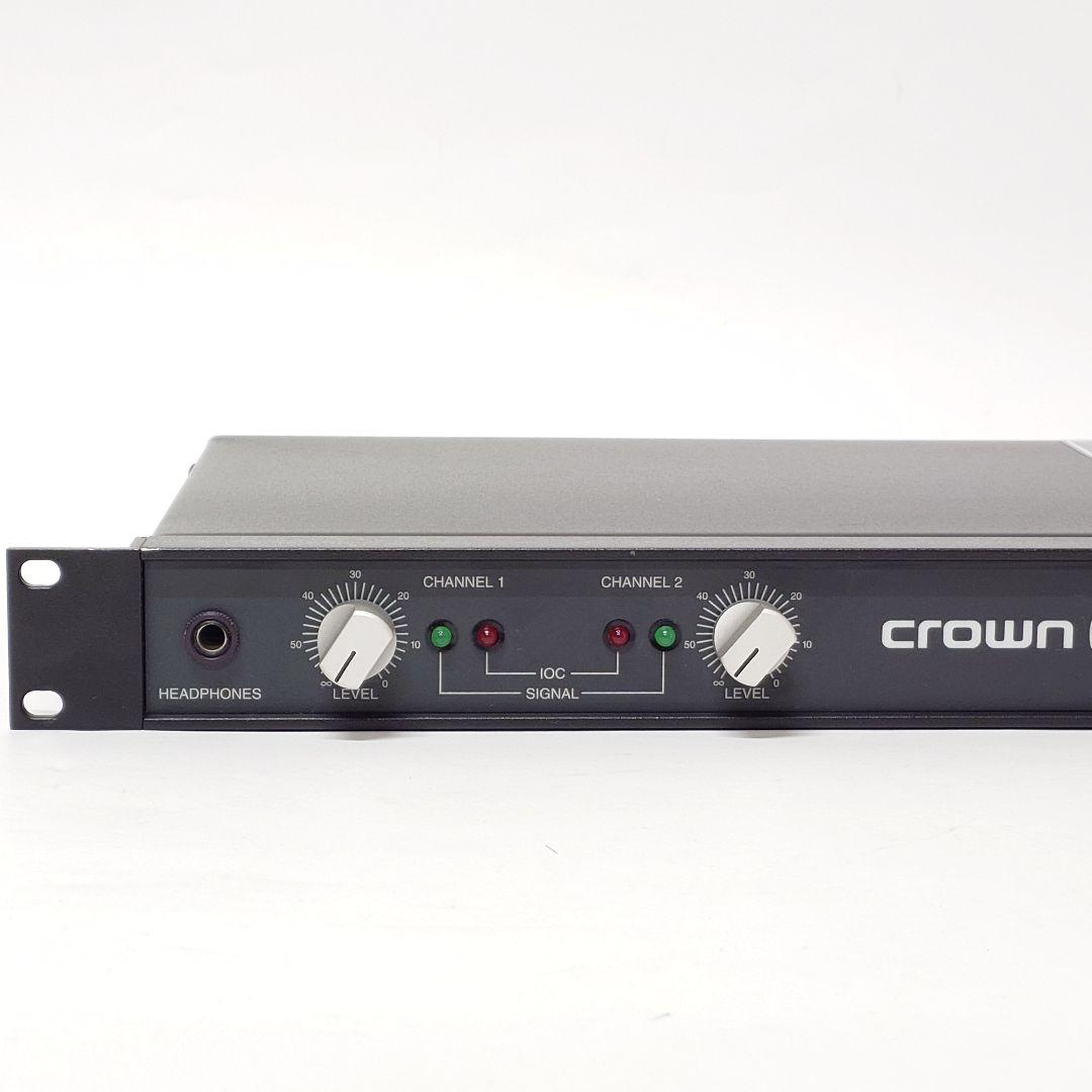 【美品】CROWN D-75A パワーアンプ D75A クラウン