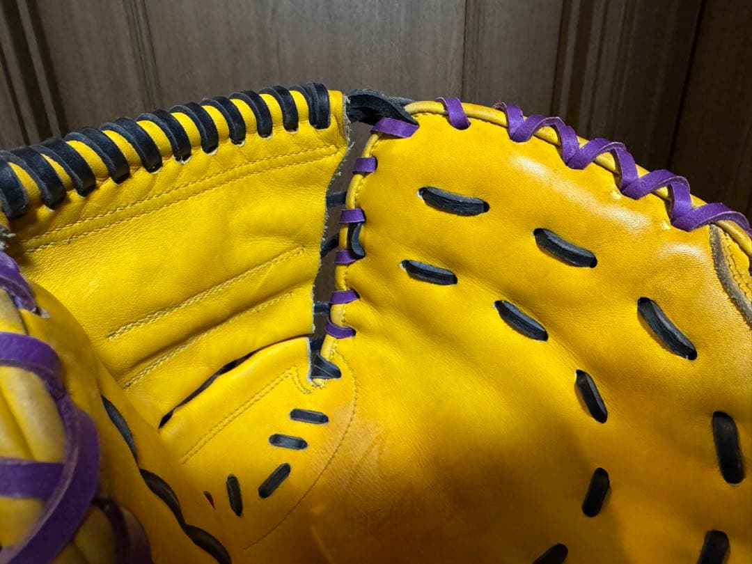 【美品】Zeemsキャーストミット 軟式・ソフトボール キャッチャー ファースト