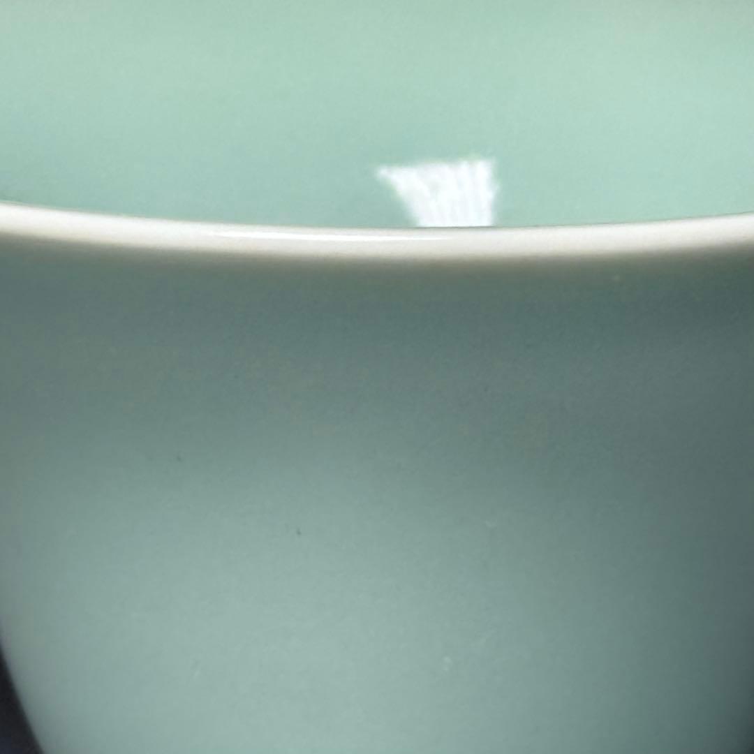 盛期鍋島　「口広向付」　最高級の釉薬　続通観　鍋島青磁　掲載品　本物　江戸中期