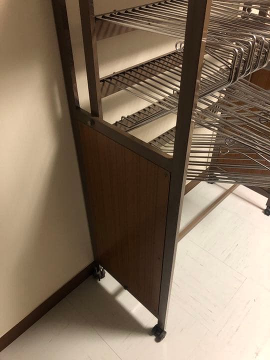 店舗什器　スラックスハンガーラック　レトロ　インダストリアル　ミッドセンチュリー