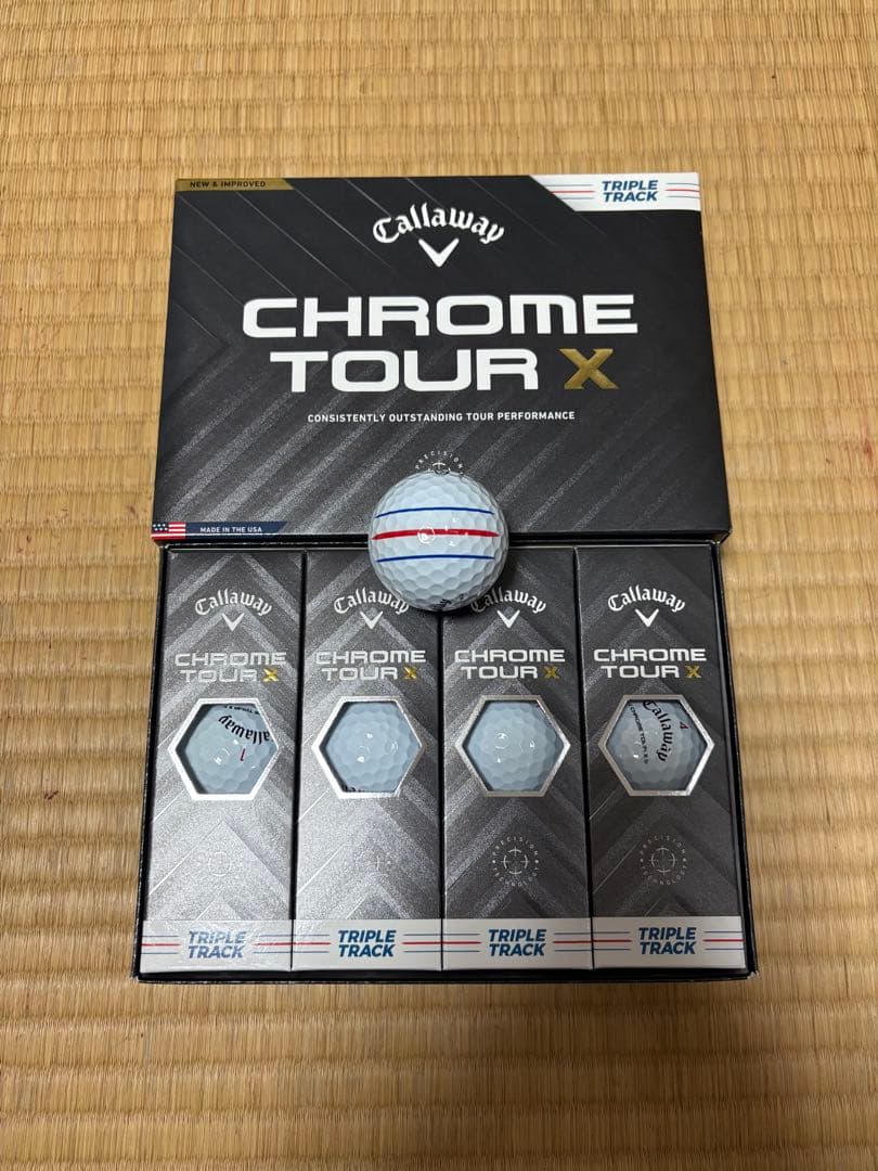 Callaway Chrome Tour X ゴルフボール 24個入りセット