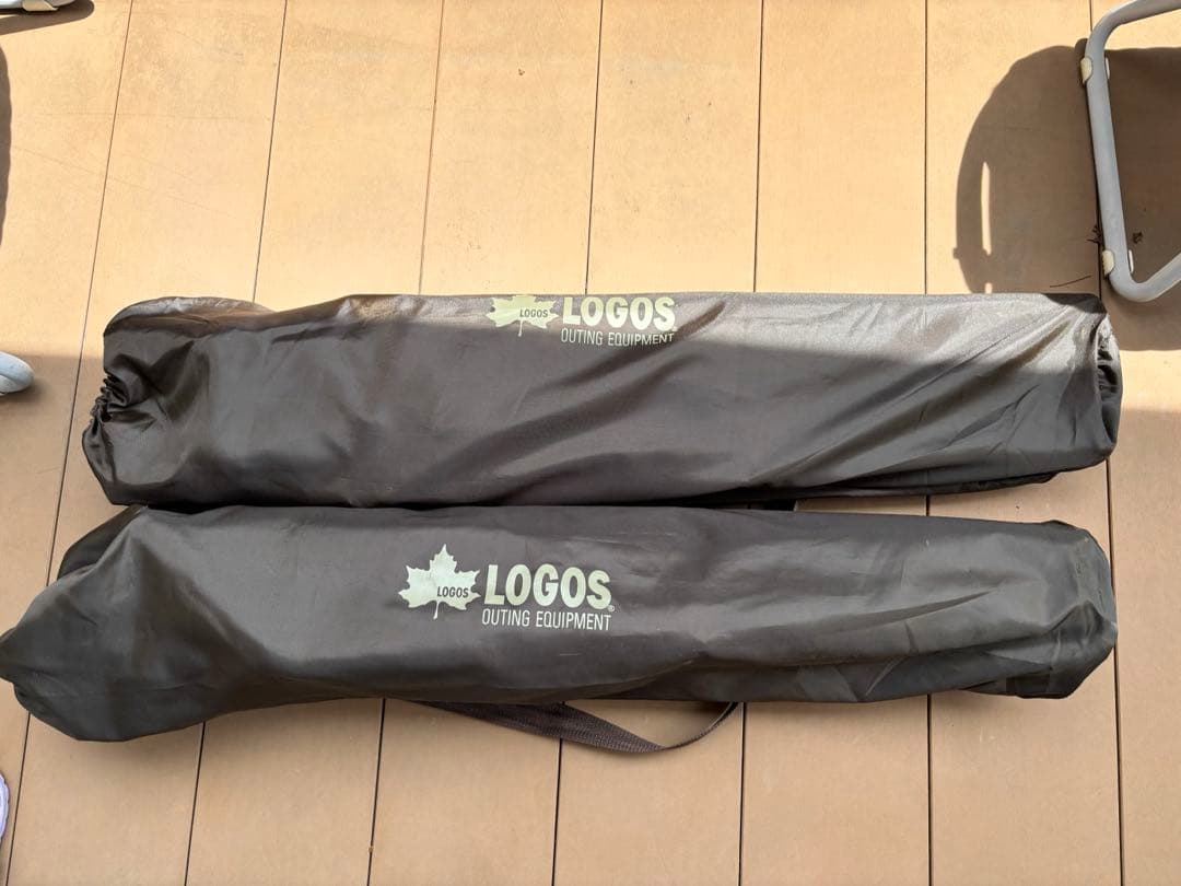 【値下げ】狩男さん依頼　LOGOS 折りたたみアウトドアチェア 2脚セット