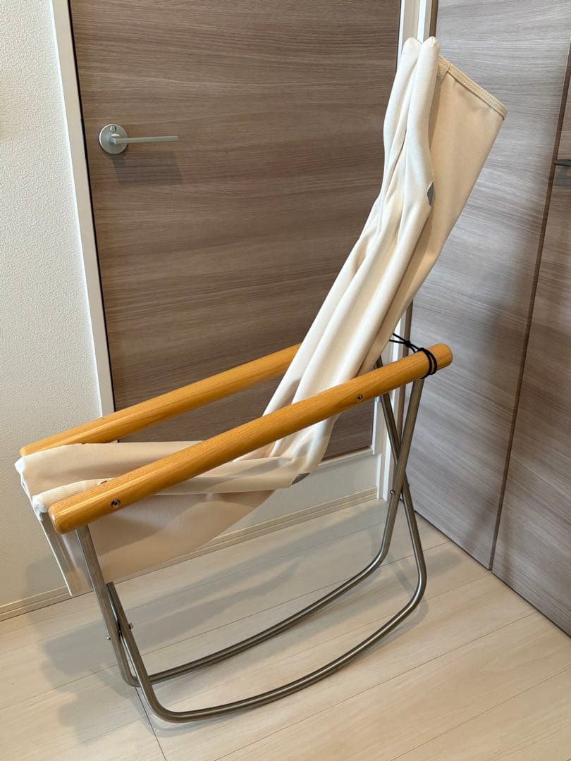 ニーチェア Ｘ ロッキング　nychair x　ナチュラル／ホワイト