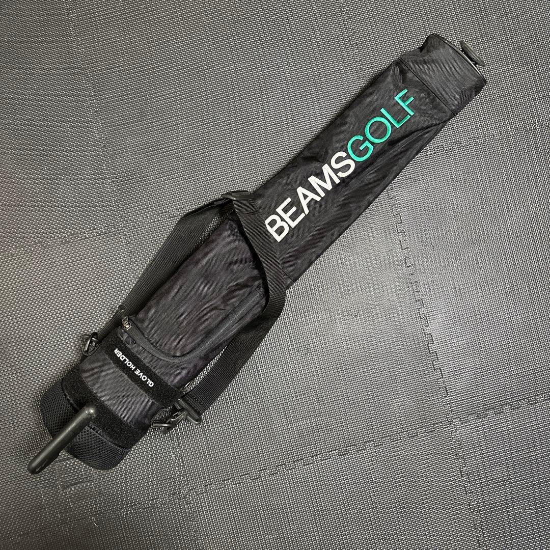 BEAMS GOLF スタンド式ゴルフバッグ 黒