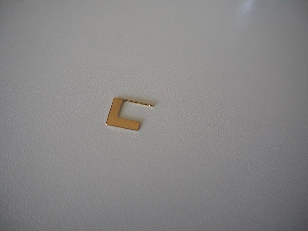 hirondelle 18k ピアス　片耳