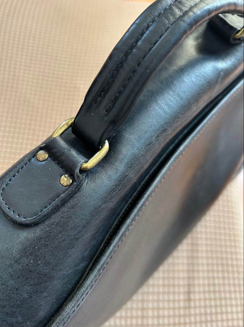 ★*★様 オールドコーチ ウィリス ショルダーバッグ レザー ターンロック 51