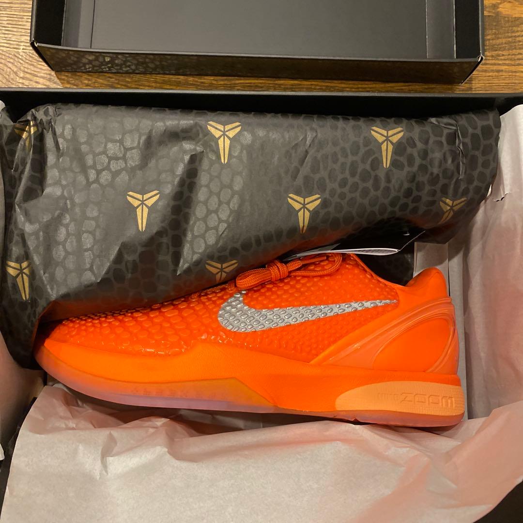 Nike Kobe 6 Protro オレンジ/グレー