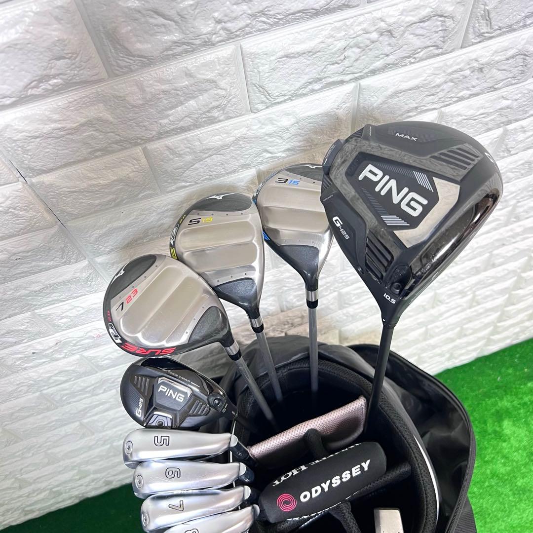 ゴルフセット　超豪華　PING G425 ラウンド仕様　本格派　すぐ使える　美品