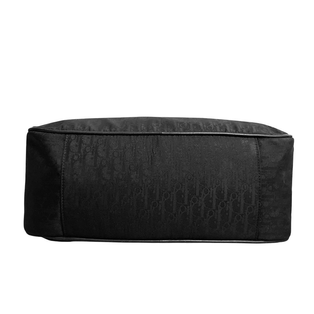 クリスチャン ディオール トロッター柄 ミニボストン型 ショルダーバッグ 美品