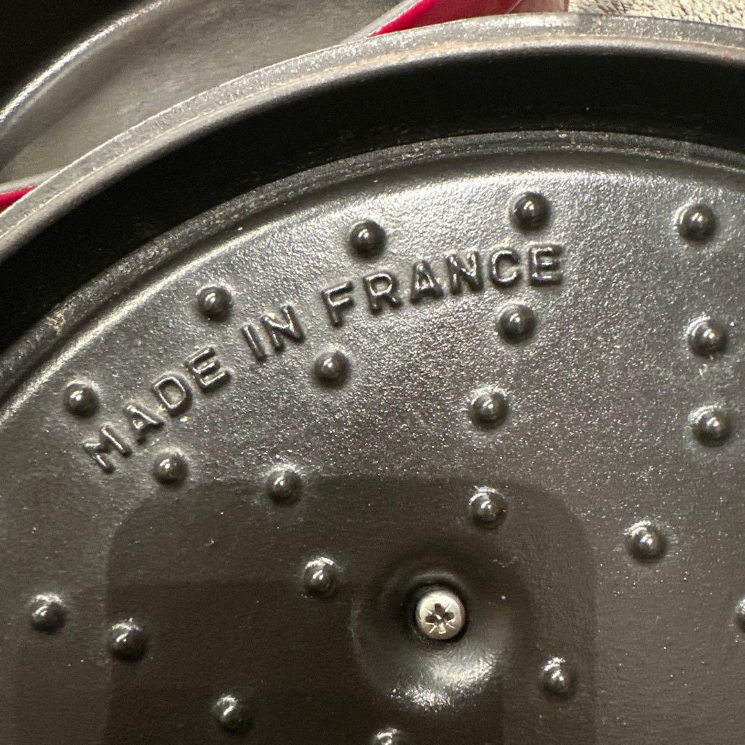 ストウブ LA COCOTTE 27cm 両手鍋 チェリー/レッド