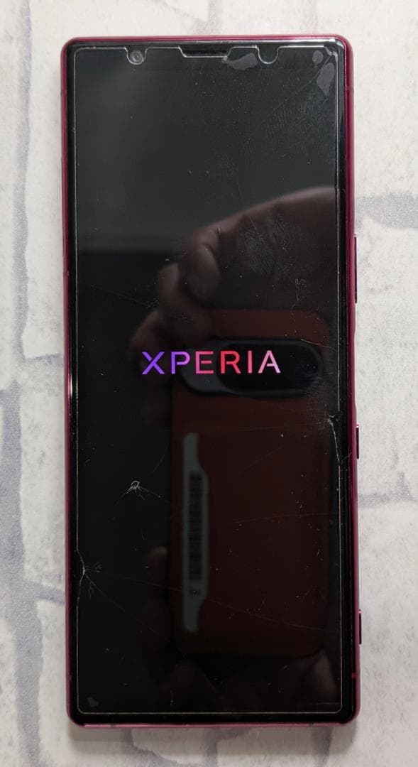 SONY Xperia5 SOV41 レッド