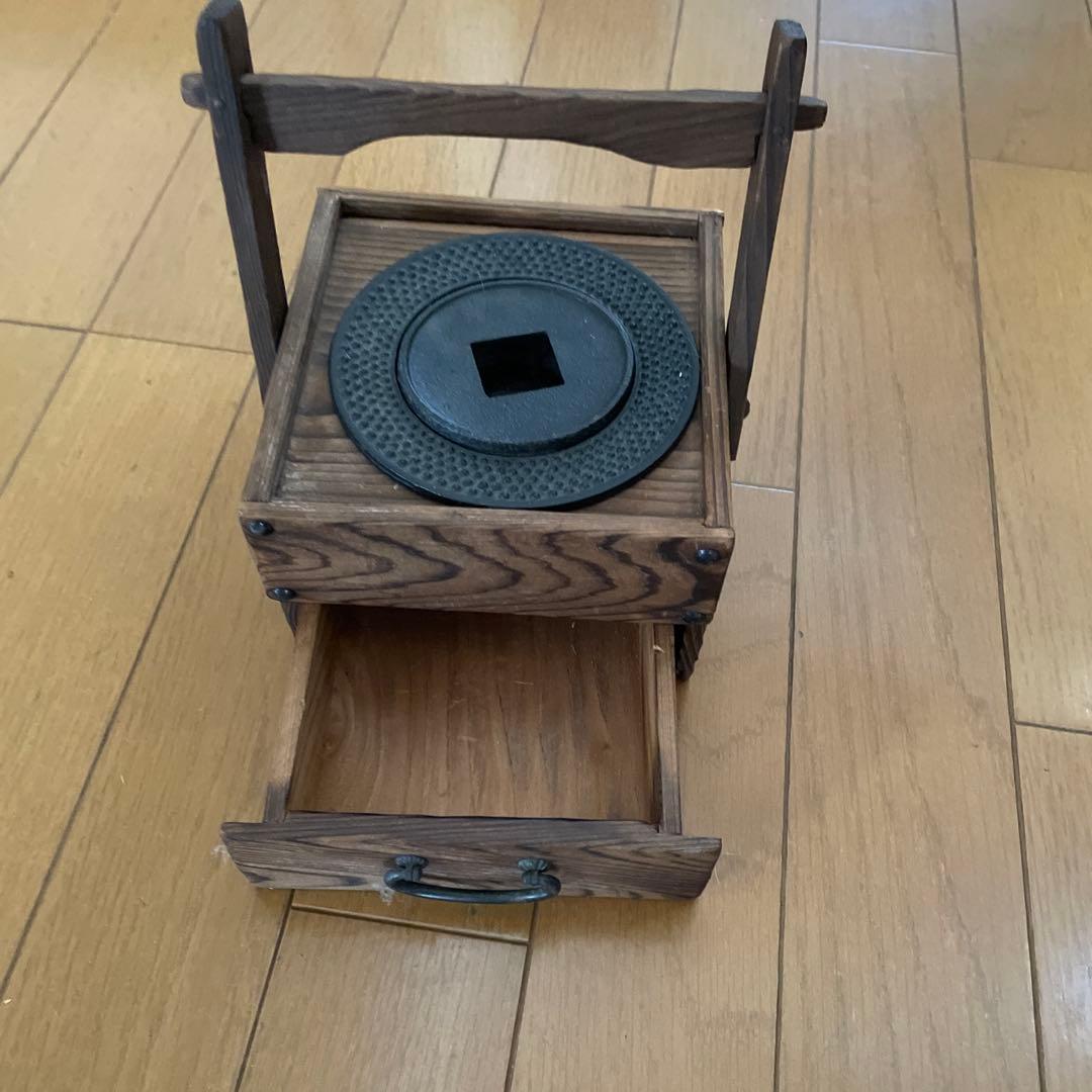 木製煙草盆　たばこぼん　灰皿【年代物】