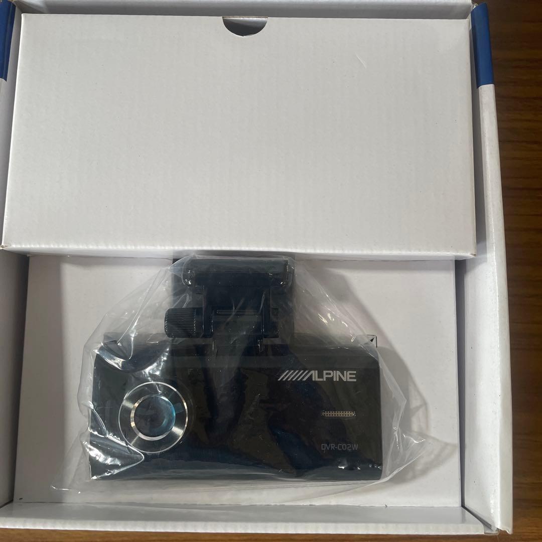 ALPINE DVR-C02W 2カメラ ドライブレコーダー