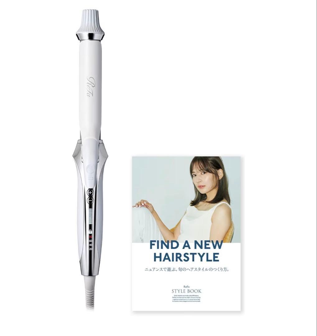 【美品】リファカールアイロン プロ26mmホワイト2024年製