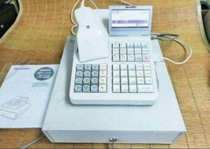 シャープレジスターXE-A280　PC連携　スキャナ付き　111000
