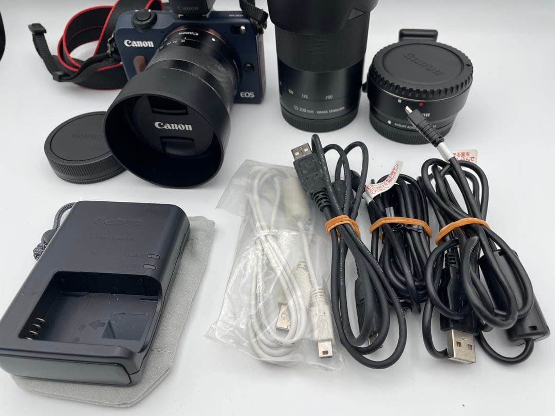 puri 【極美品】Canon EOS M2 ミラーレスカメラ 望遠レンズ