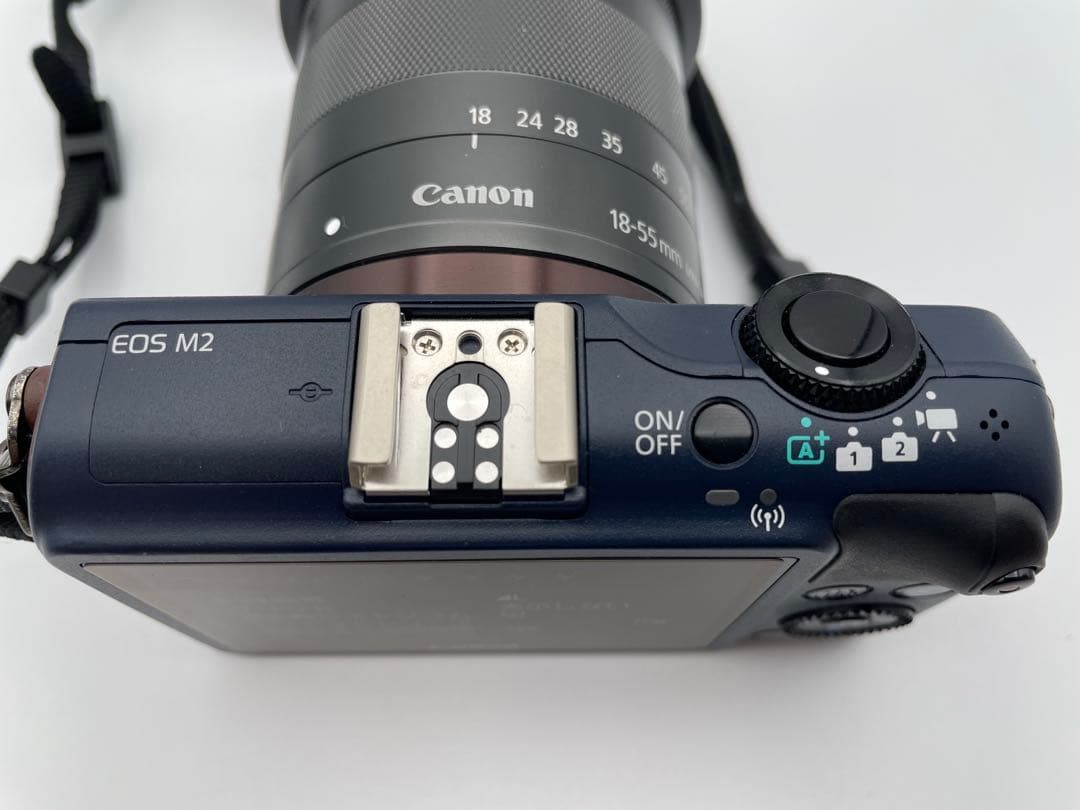 puri 【極美品】Canon EOS M2 ミラーレスカメラ 望遠レンズ