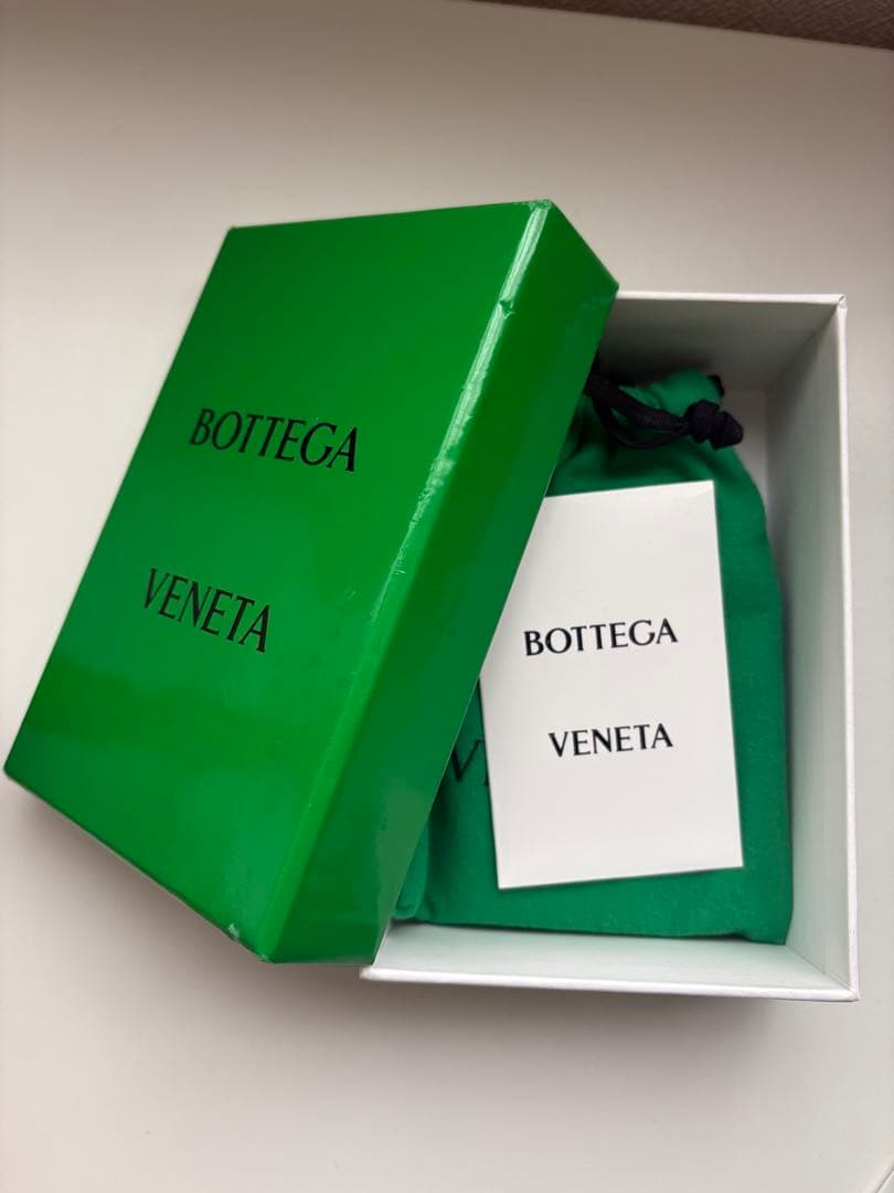 【値下げ】BOTTEGA VENETA イントレチャート ブラック名刺入れ