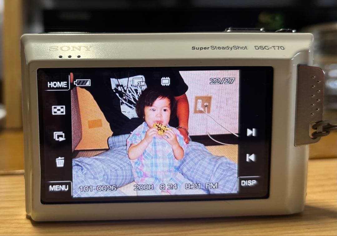 正常動作確認済美品　SONY Cyber-shot DSC-T70 コンデジ