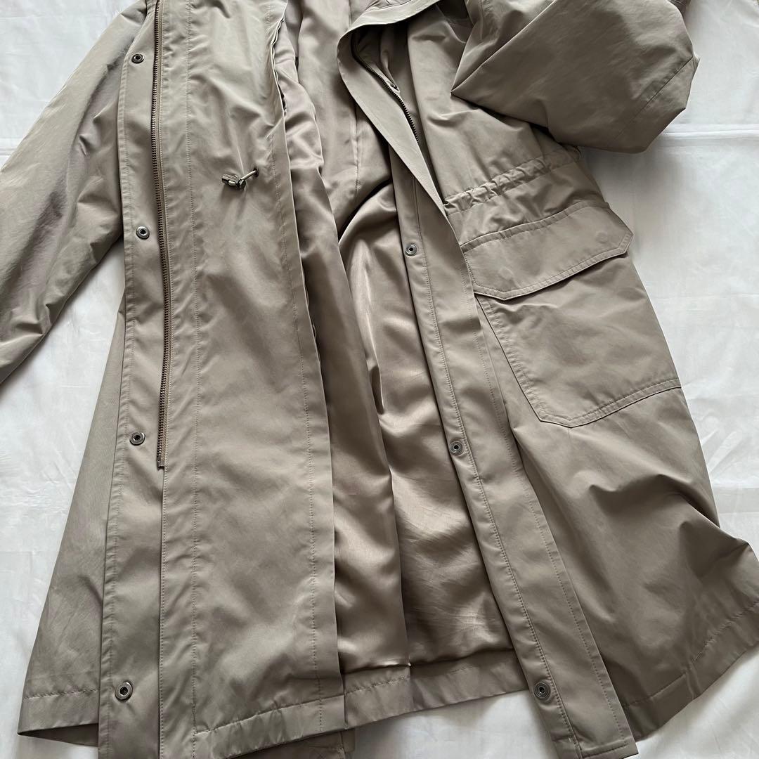 theoryluxe カーキ色 フード付きモッズコート　38