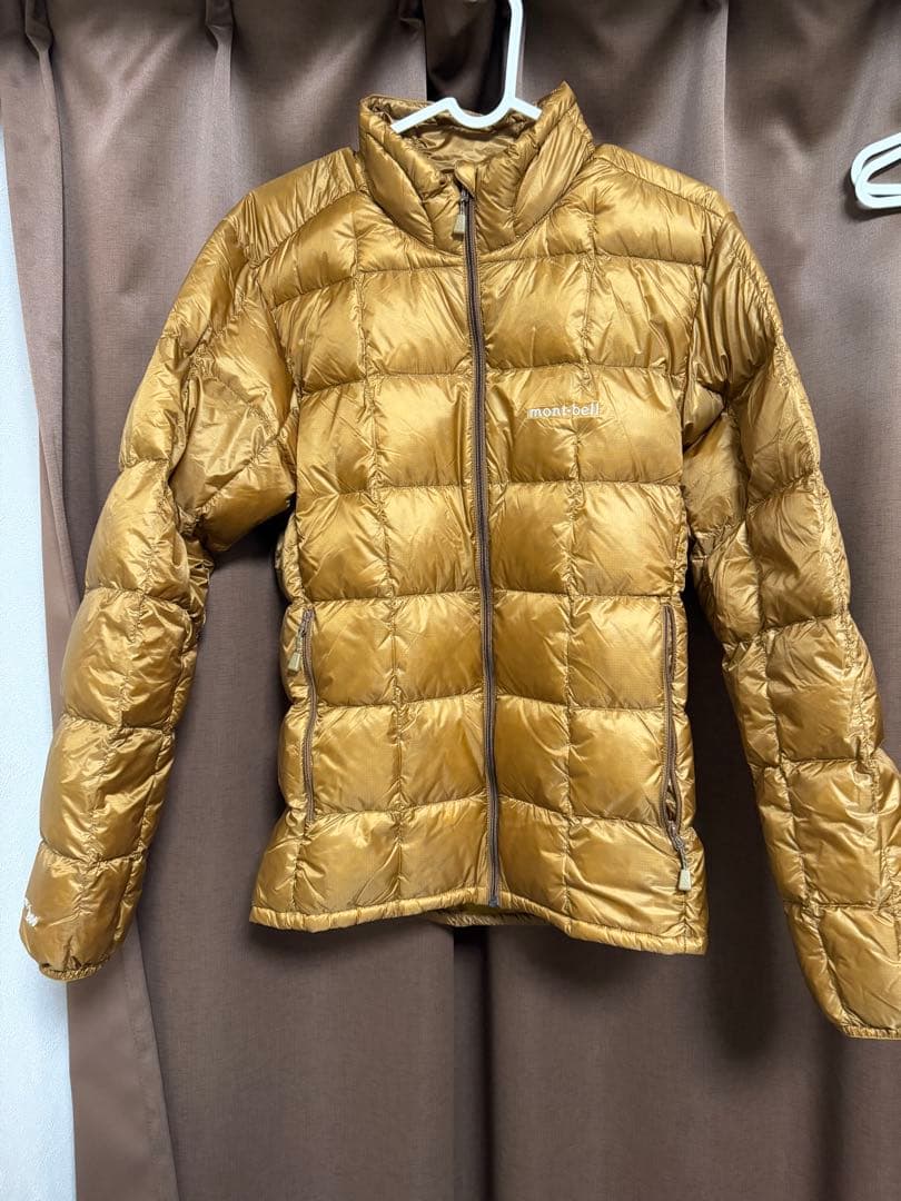 モンベル　スペリオダウン メンズ ブラウン　S 田中シェン