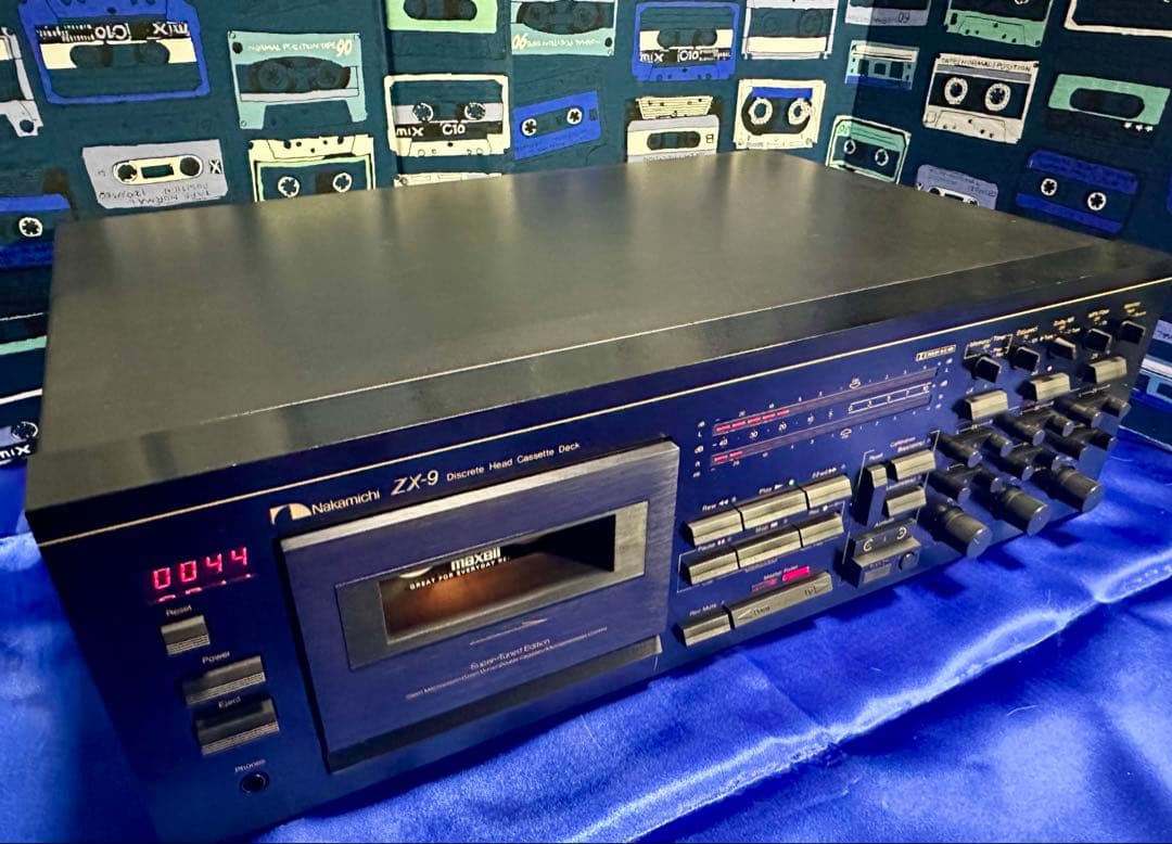 Nakamichi ビンテージ高級カセットデッキ　ZXシリーズの旗艦　ZX-9