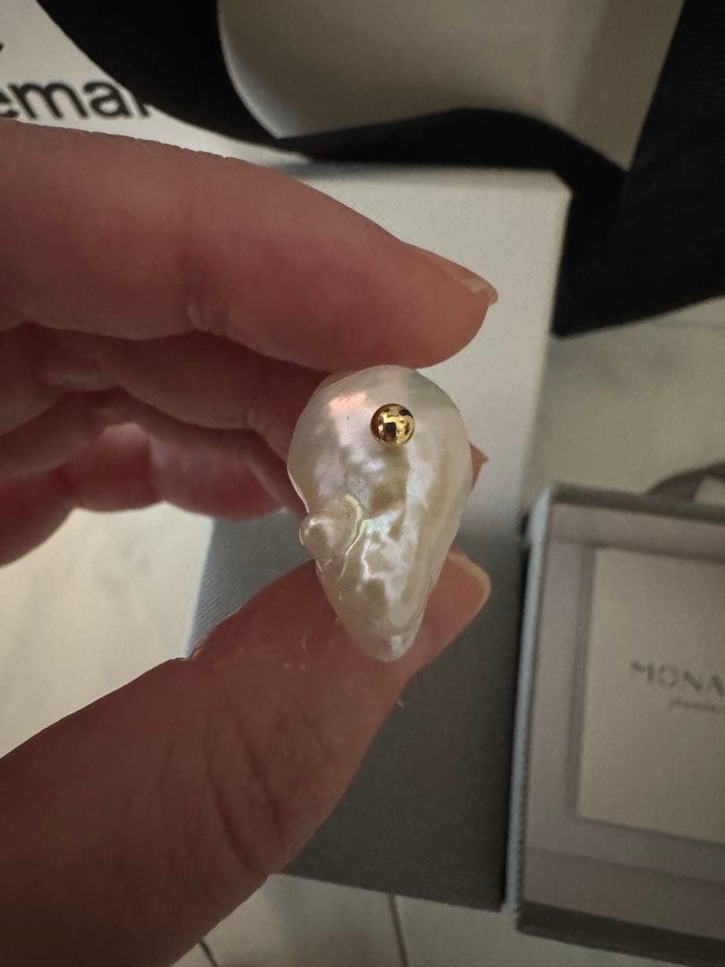 Chaos セレクト　monaka パールピアス　片耳