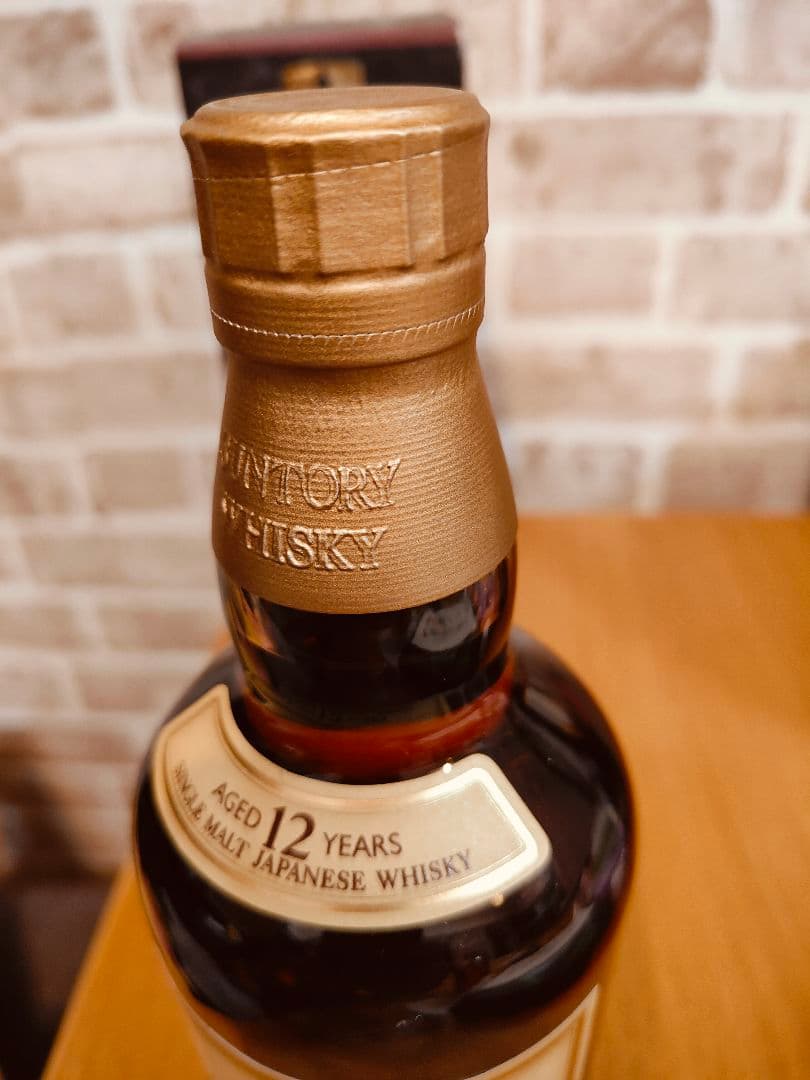 山崎 12年 シングルモルトウイスキー 700ml 逆輸入版