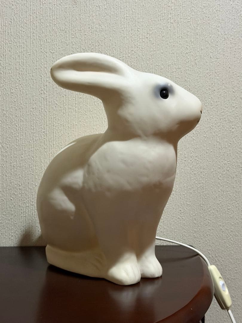 HEICO ウサギ型ランプ ホワイト