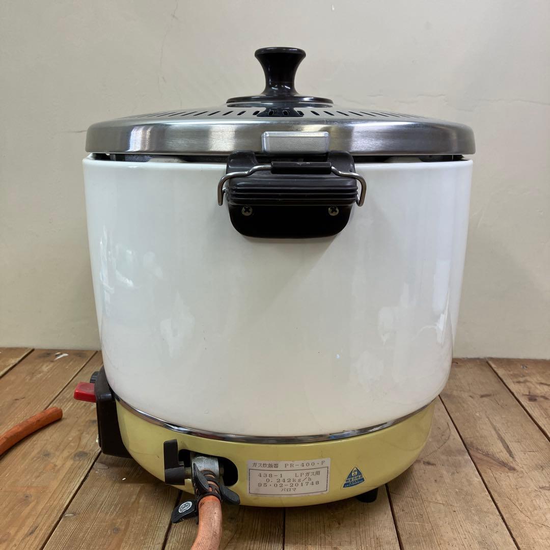 B壁 昭和レトロ パロマ ガス炊飯器 PR-400・F LPガス用 2.2升炊き
