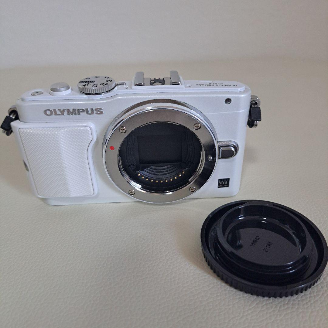 【動作未確認】ジャンクOLYMPUS PEN Lite E-PL6 ホワイト
