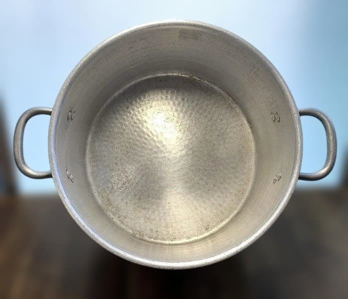 中尾アルミ製作所 KING POTS 打出し 半寸胴鍋 直径36cm