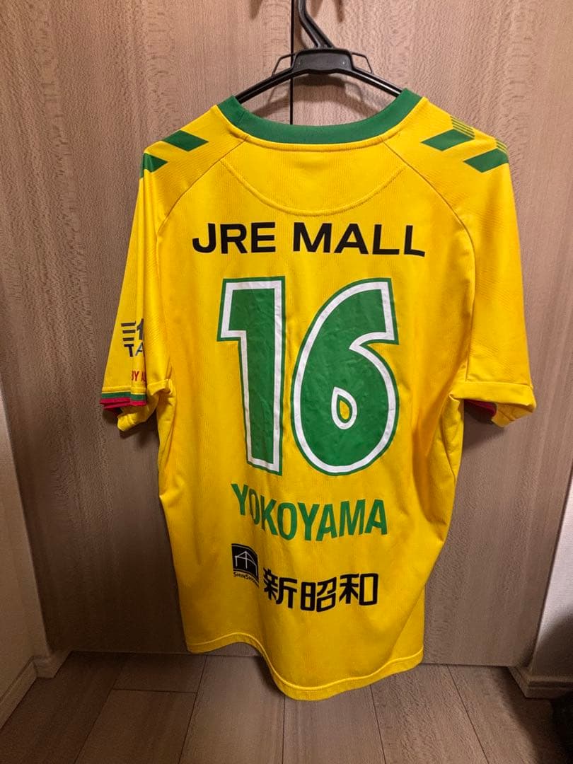 ジェフ千葉2024シーズンオーセンティックユニフォーム、16番横山暁之(XO)
