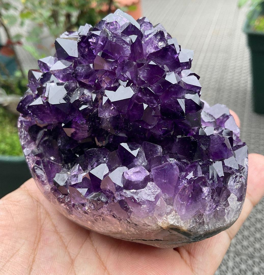 【トップグレード】天然石 ウルグアイ産 アメジストフラワー